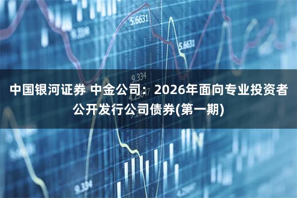 中国银河证券 中金公司：2026年面向专业投资者公开发行公司债券(第一期)